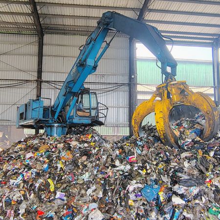 Hydraulic Grab Bucket rotation