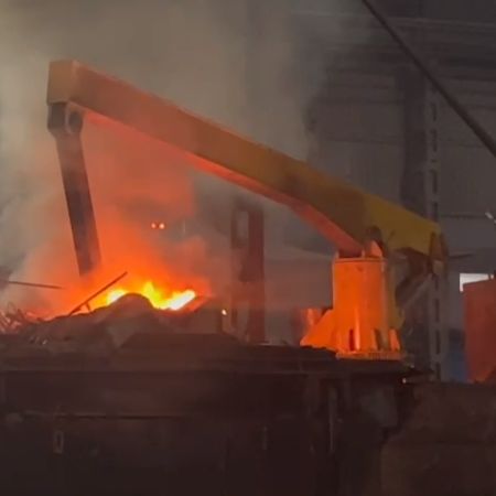 Hydraulic Pusher for Induction Furnace