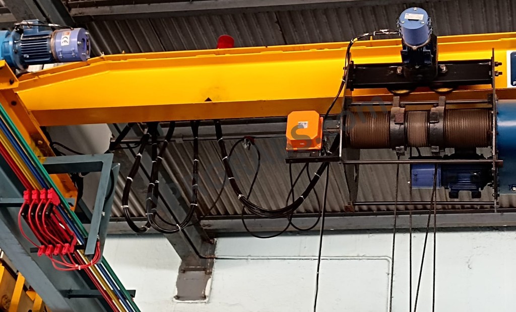 Single girder eot crane installed at Hindustan Unilever limited baddi h.p
