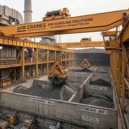 Ash Handling Grab Cranes