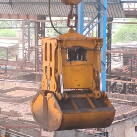 Clamshell Bucket for Wood Chips & Grain