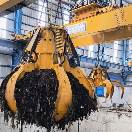 Electro-hydraulic grabs bucket manufacturer in India