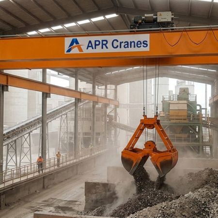 How do Clamshell Buckets optimize EOT Crane productivity