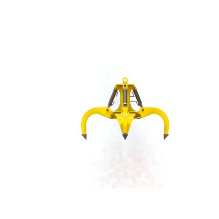 Hydraulic grab bucket for hydra crane
