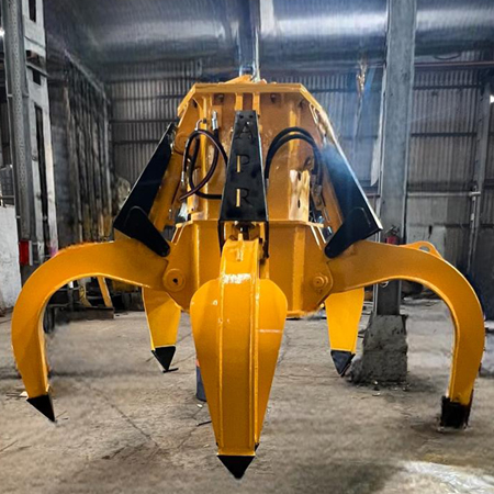 Nigeria Electro-Hydraulic Cactus Grabs supplied