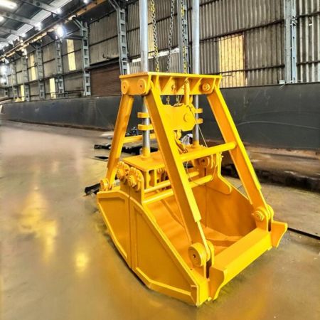 Single rope mechanical touchdown grab, remote-operated