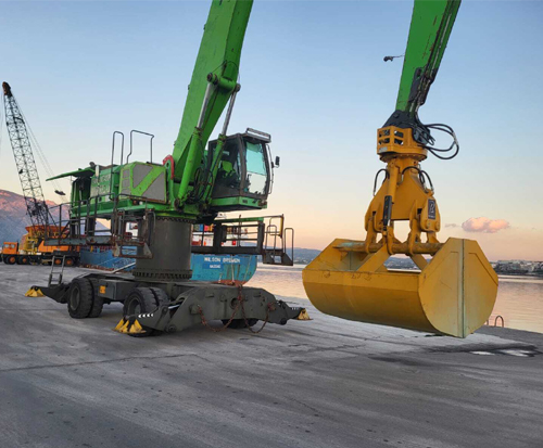 clamshell bucket for crawler crane