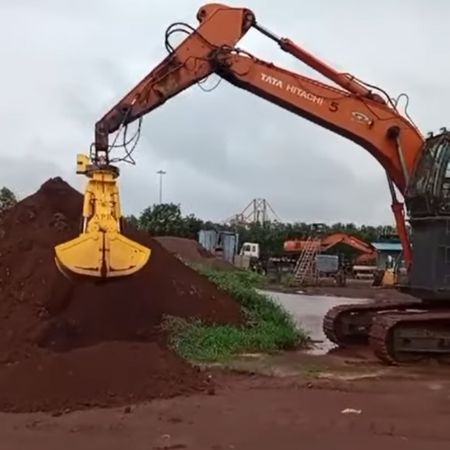 Clamshell Bucket For Excavator » Excavator Grab Bucket