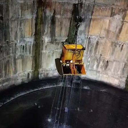 electric waterproof grab bucket for underwater