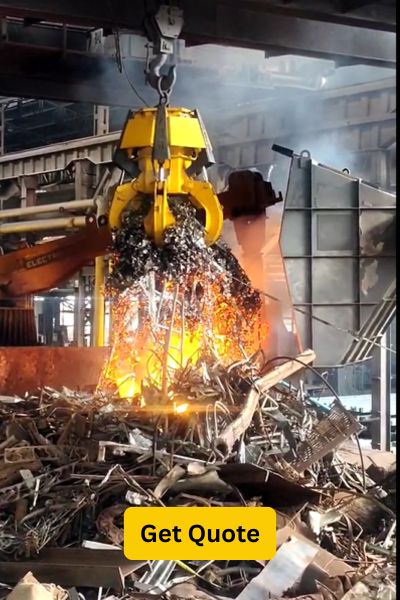 grab bucket for steel plant